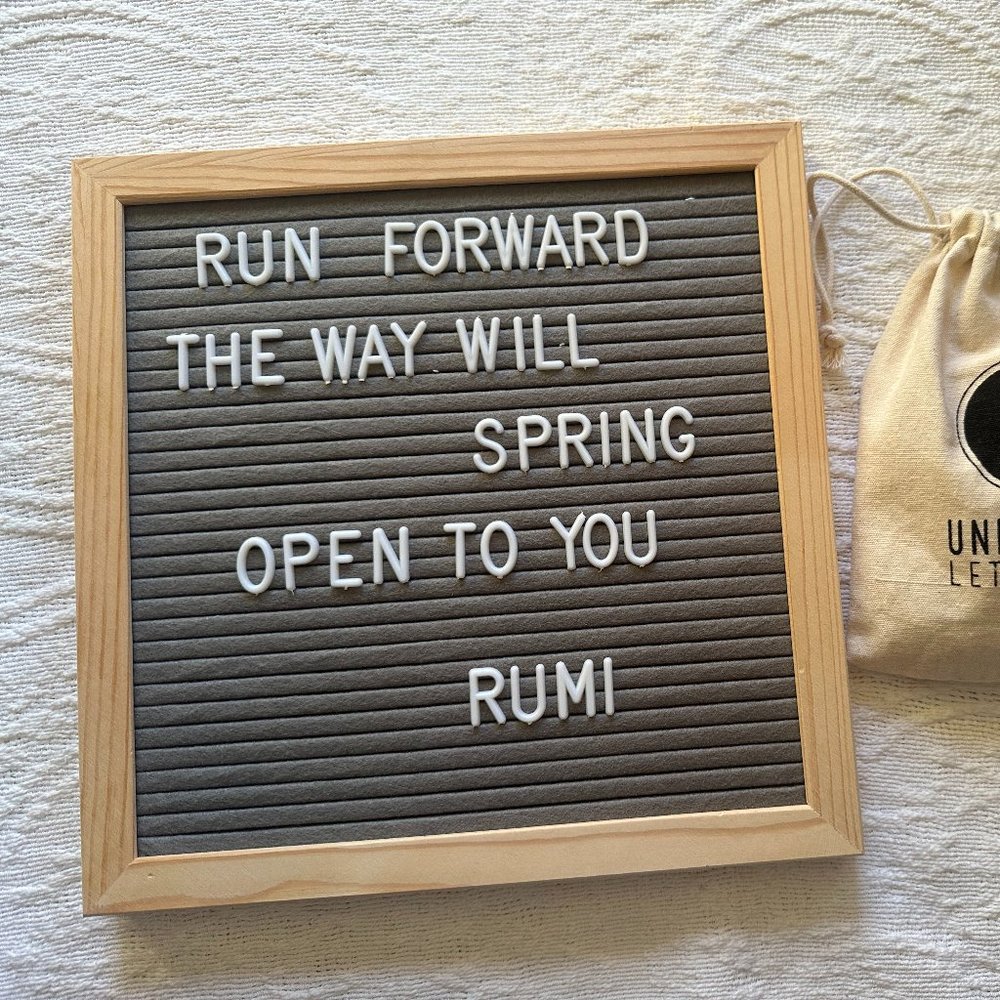 Underwood Letterpress Letter Board 10in x 10in